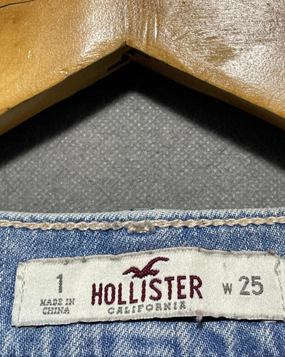 Hollister Blue Jeans Short For Women S