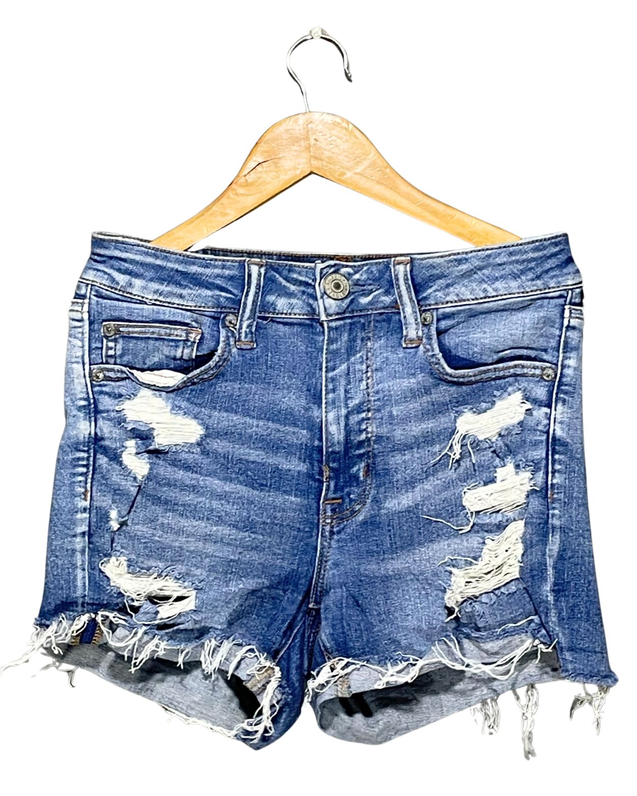 American Eagle Blue Jeans Short For Women Large