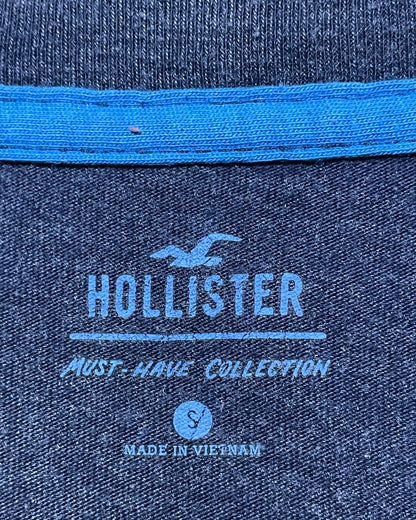 Hollister Blue Cotton T Shirt For Women M