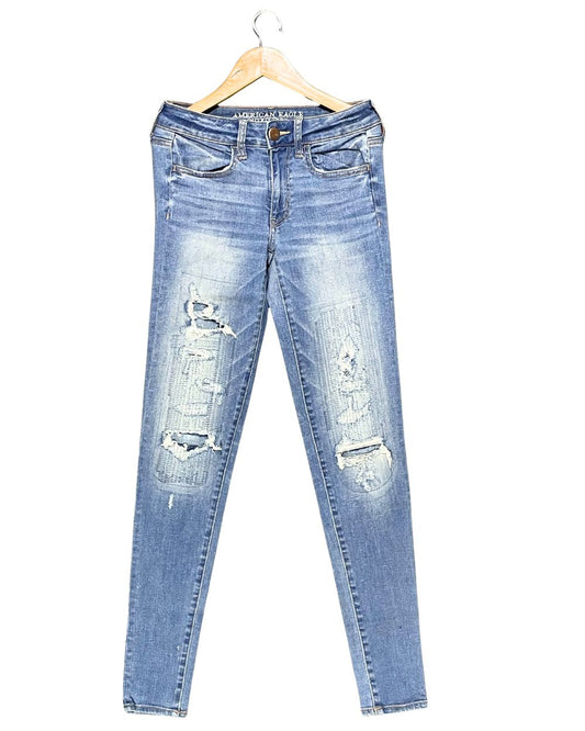 American Eagle Blue Jeans For Women XS