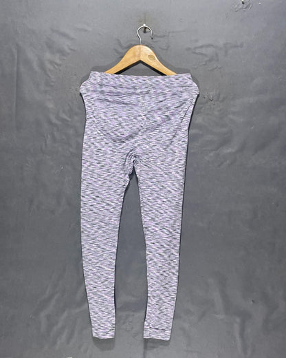 Thrift Queen Purple Sport Gym tights For Women S