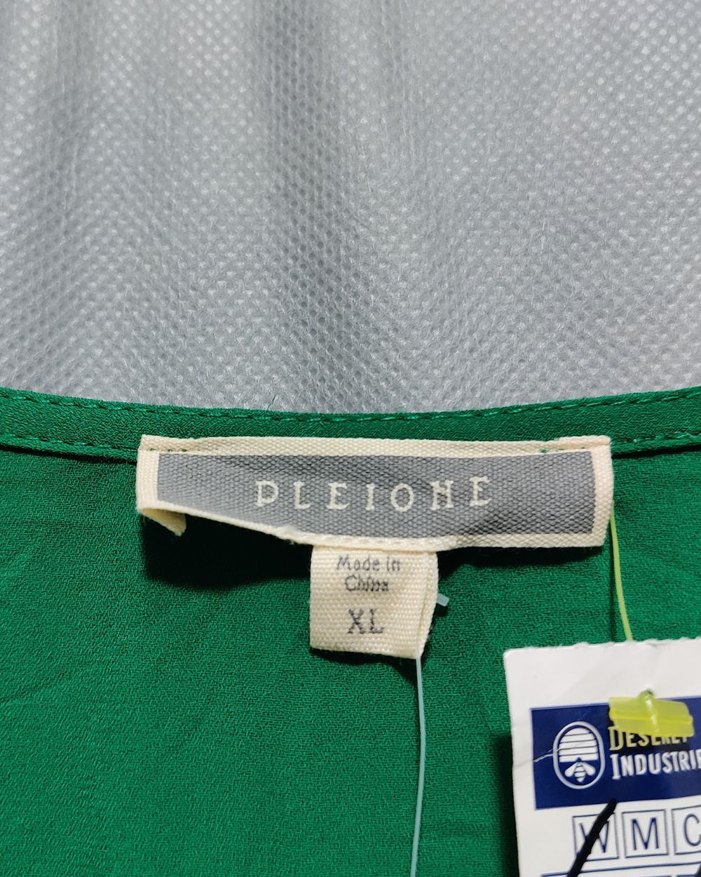 Pleine Green Cotton For Women Crop Tops XL