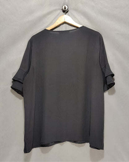 Loft Gray Cotton For Women Crop Tops XL