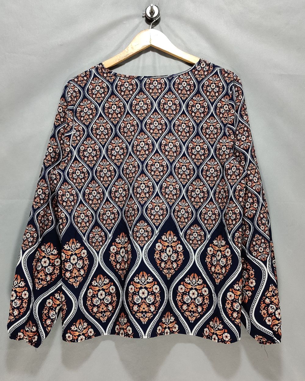 Emery Rose Brown Cotton For Women Crop Tops XXL