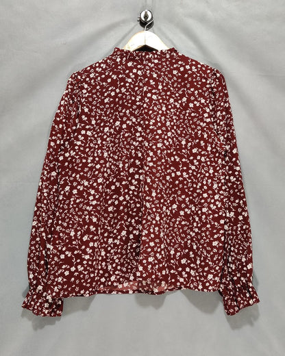 SHEIN Brown Cotton For Women Crop Tops  XL