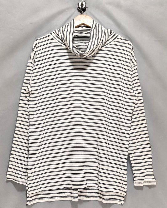 Liz Claiborne White Polyester For Women Crop Tops Medium