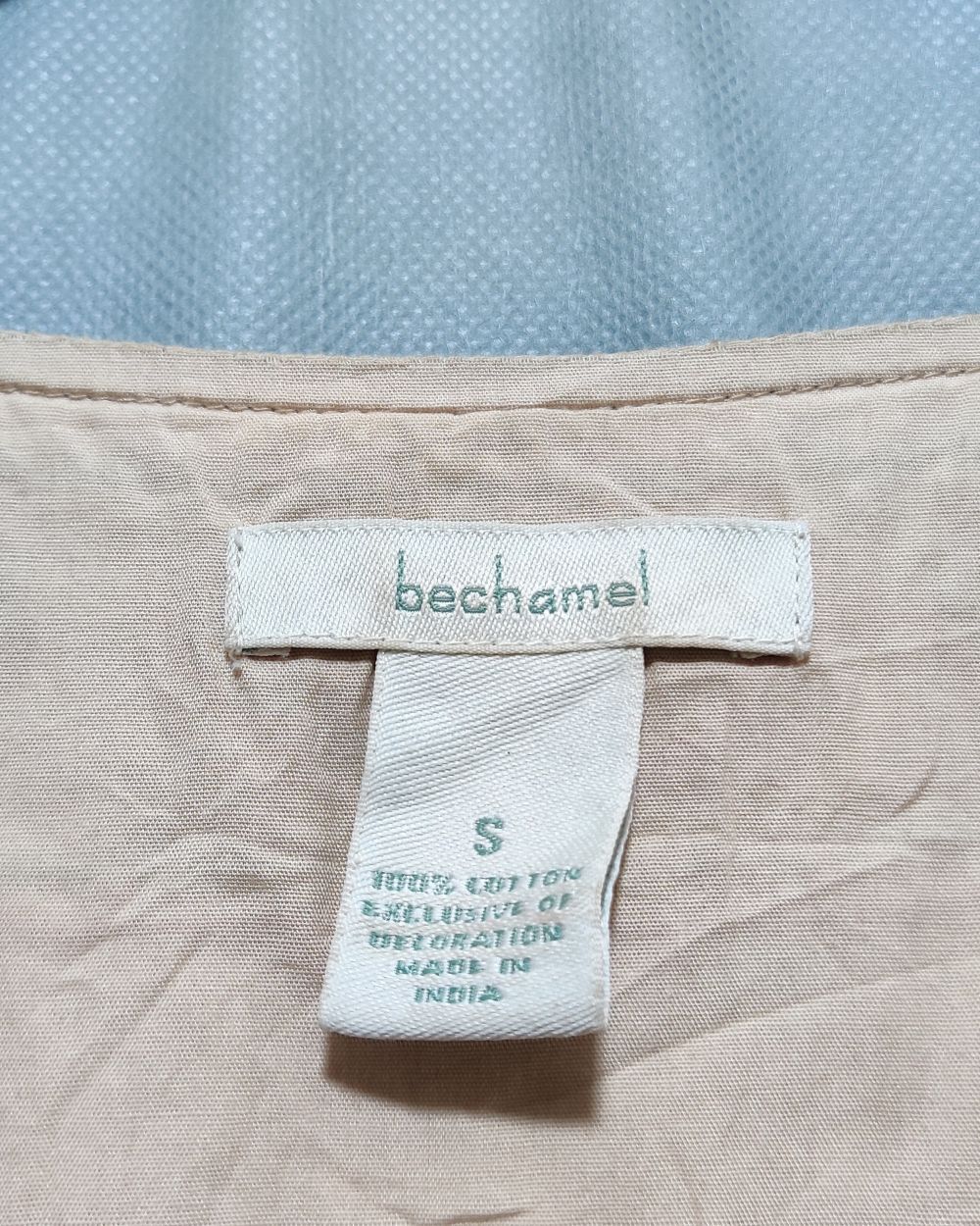 Bechamel Cream Polyester For Women Dresses S