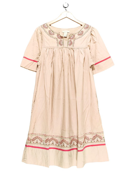 Bechamel Cream Polyester For Women Dresses S