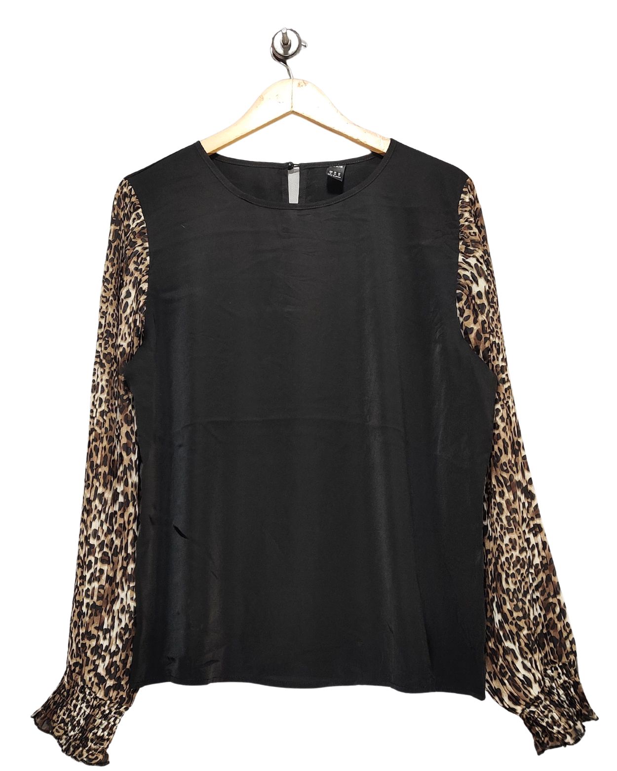 SHEIN Black Polyester For Women Crop Top XL