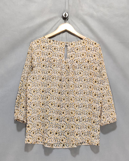 Lucky Brand Cream Cotton For Women Crop Top M