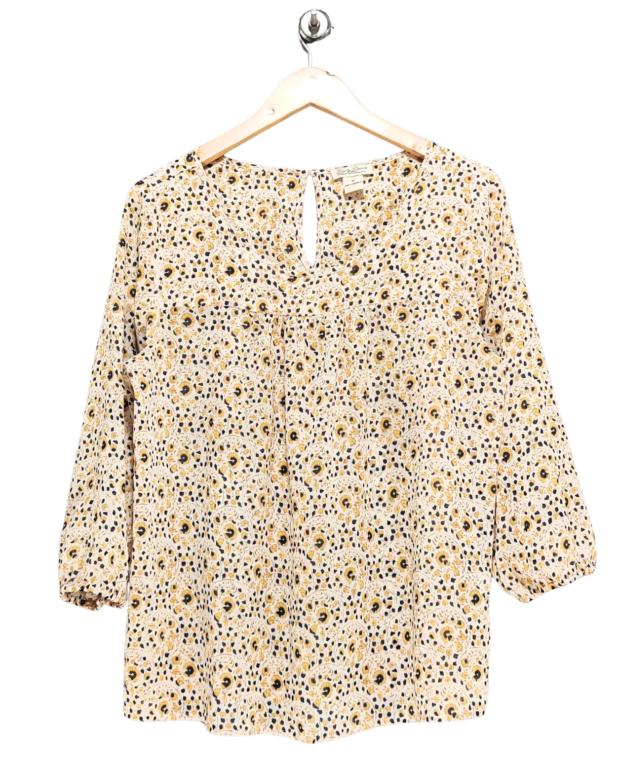 Lucky Brand Cream Cotton For Women Crop Top M