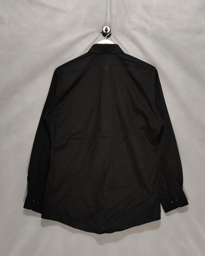 Van Heusen Black Cotton For Women  Top Shirt M