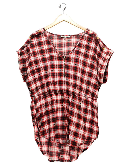 Speed Limit Red Cotton For Women Crop Top XXL