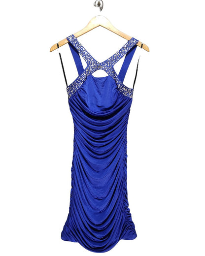 City Triangles Blue Cotton For Women Dresses S