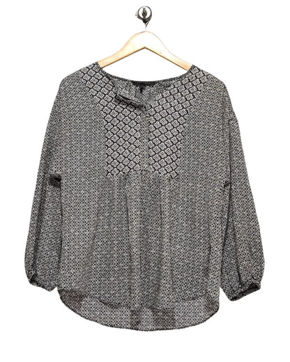 Banana Republic Gray Cotton For Women Crop Top X Small