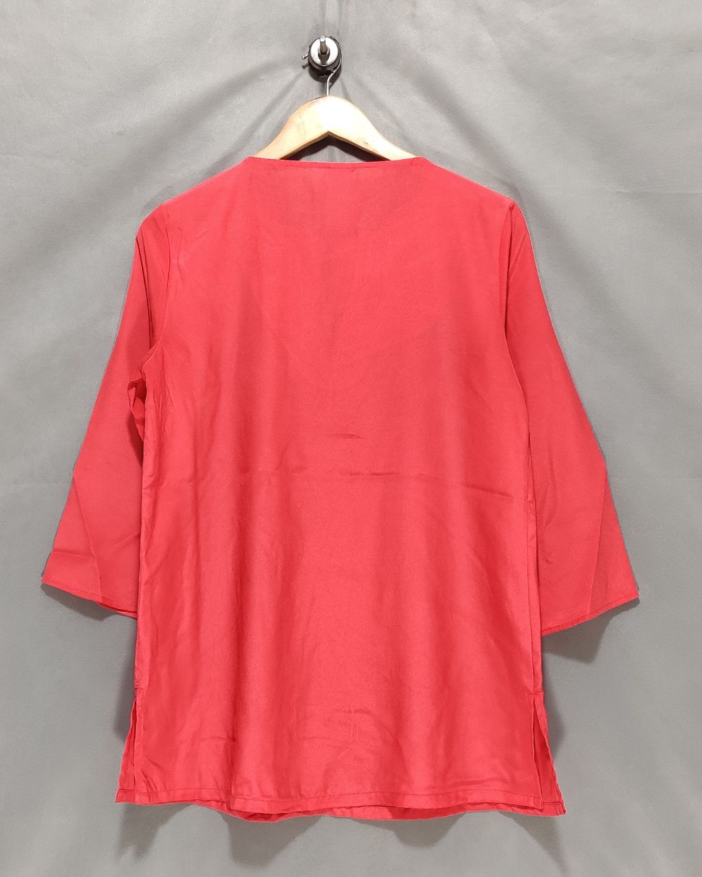 Thrift Queen Pink Cotton For Women Crop Top M