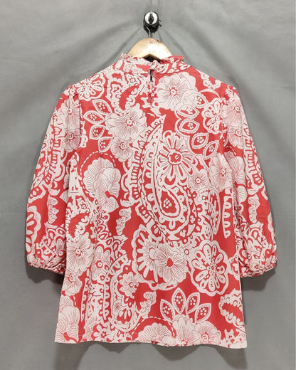 Thrift Queen Pink Cotton For Women Crop Top M