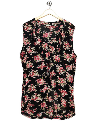 Siren Rily Black Cotton For Women Crop Top 3 XL