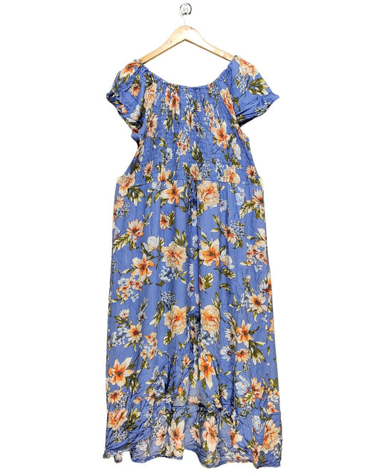 Kindred Blue Cotton For Women Dresses XL