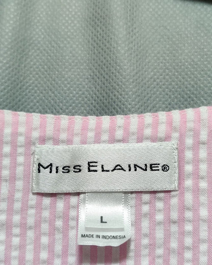 Miss Elaine Pink Cotton For Women Dresses  L