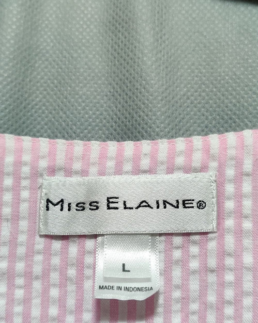 Miss Elaine Pink Cotton For Women Dresses  L