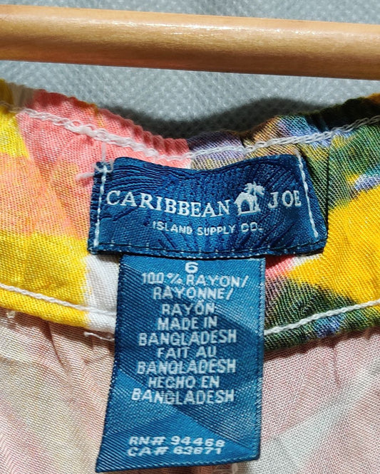 Caribbean Joe Multi Cotton Plazo For Women Large