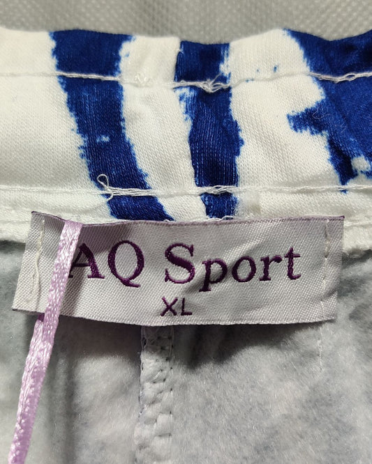 AQ Sport Blue Cotton Plazo For Women X Large