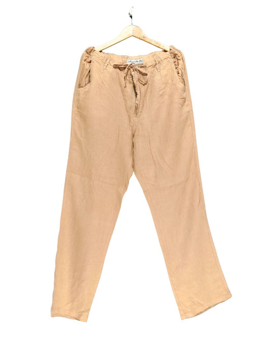 Manganitaville Brown Cotton Plazo For Women Large