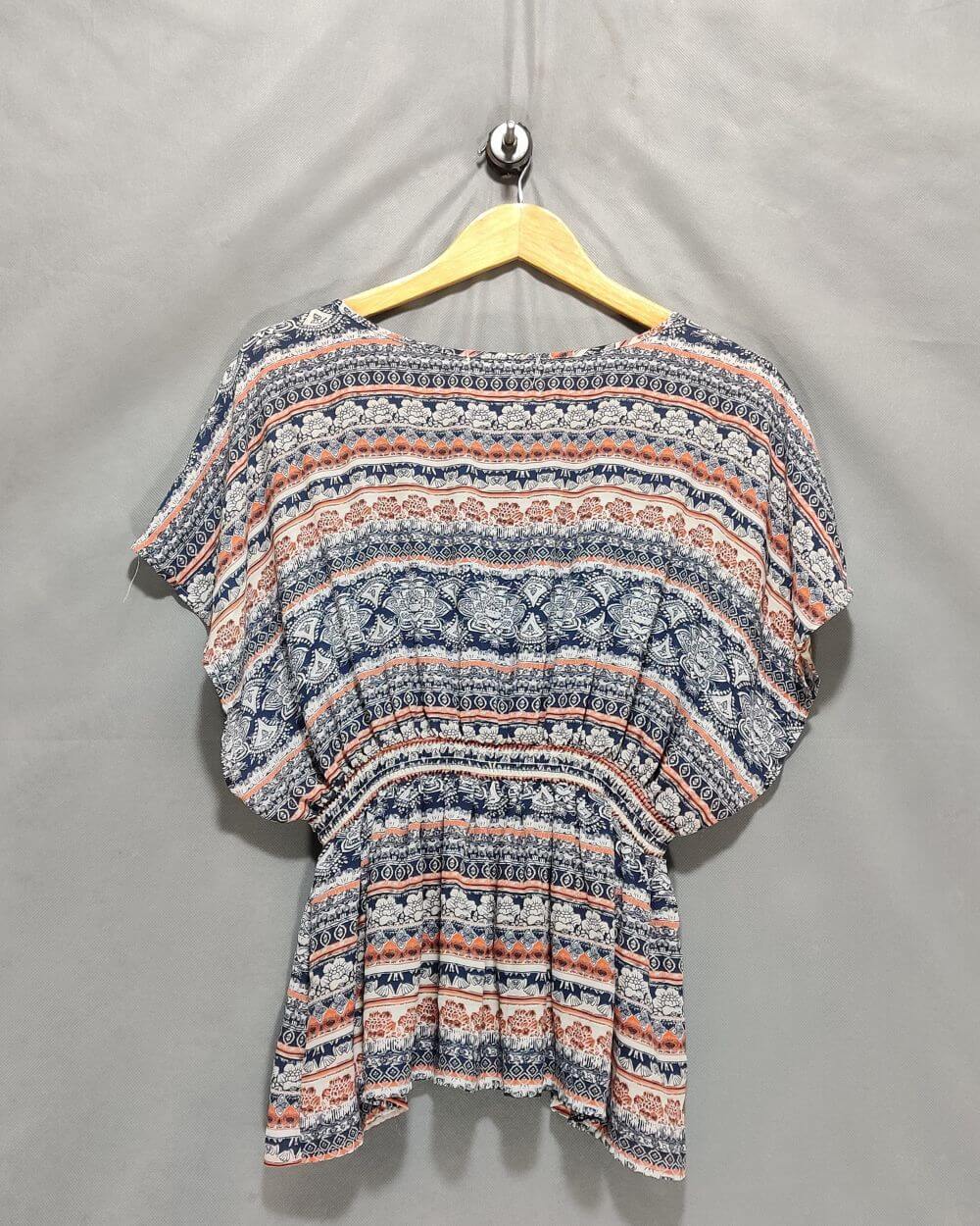 Pink Rose Blue For Women Crop Top M