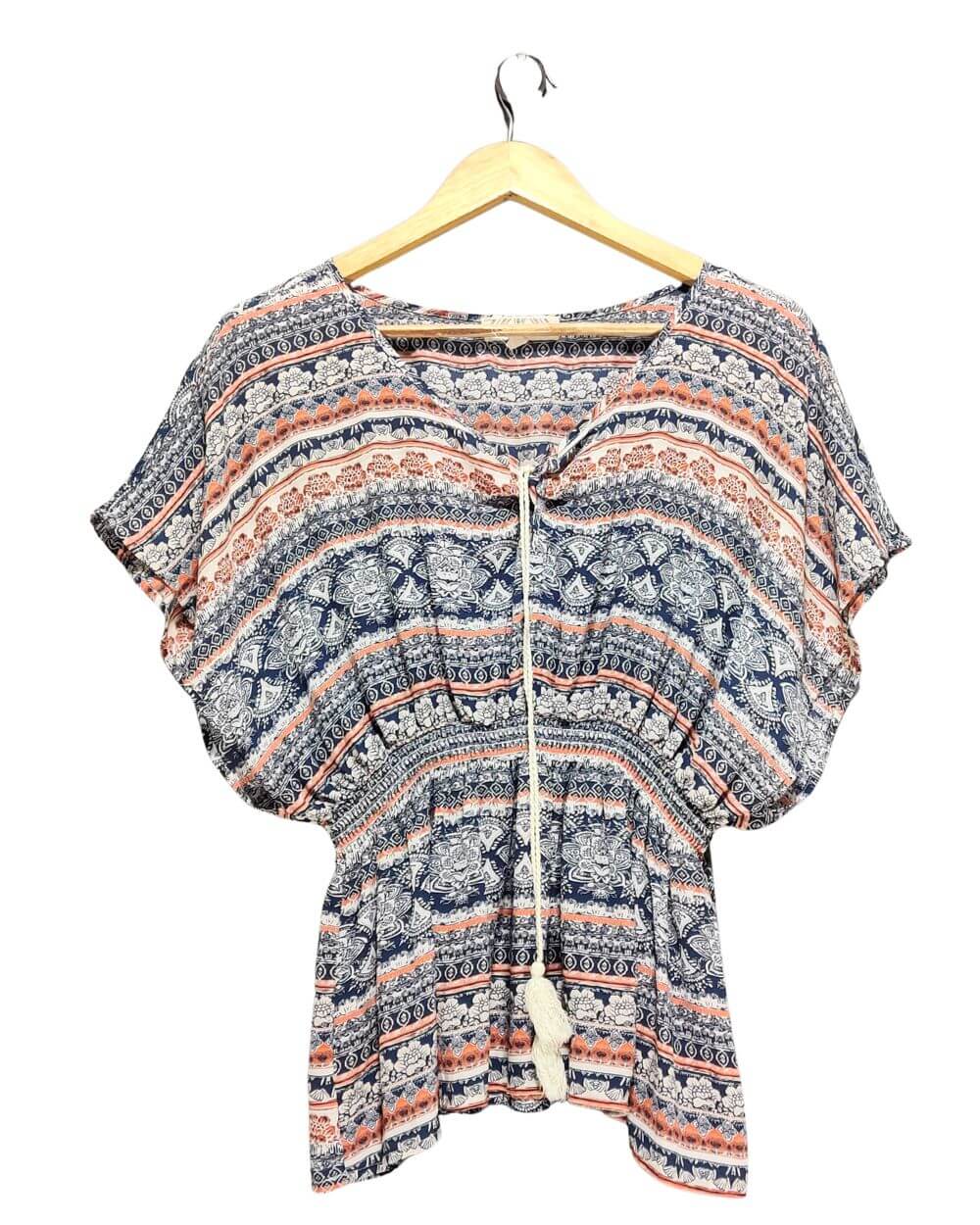 Pink Rose Blue For Women Crop Top M