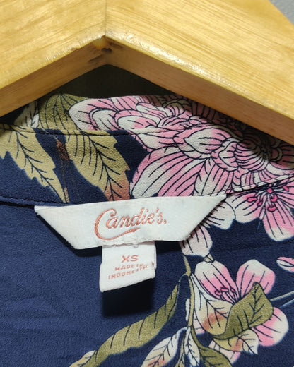 Candies Blue For Women  Top Shirt M