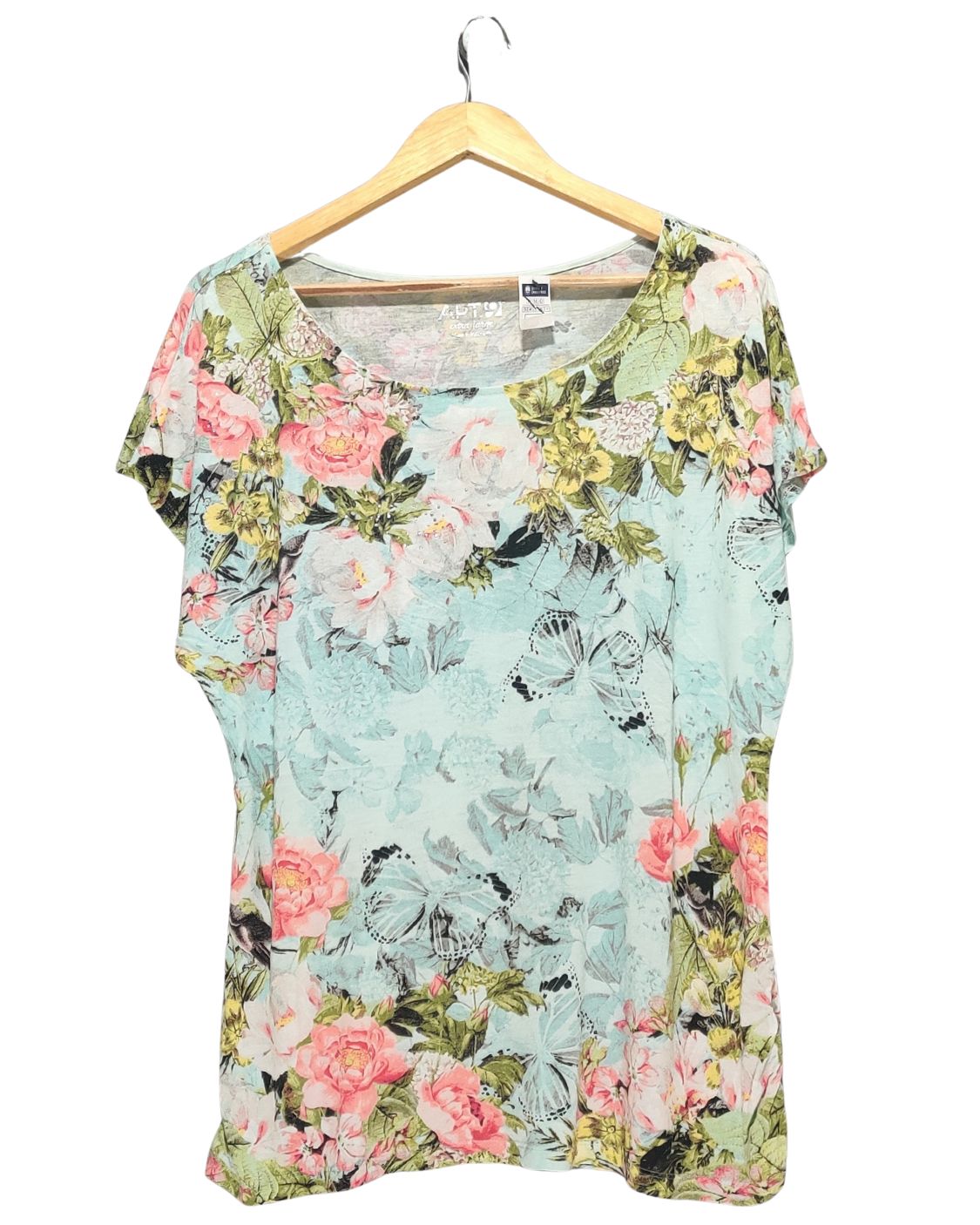 APT.9 Blue For Women Crop Top M