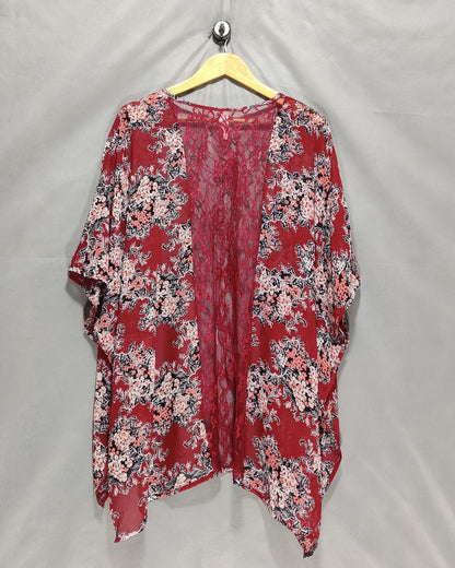 No Boundaries Red For Women Crop Top L