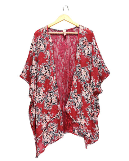 No Boundaries Red For Women Crop Top L