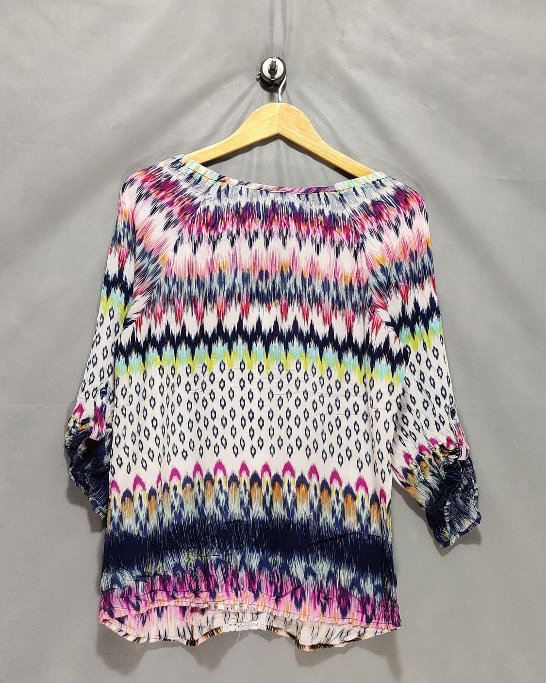 Como Vintage Multi For Women Crop Top L