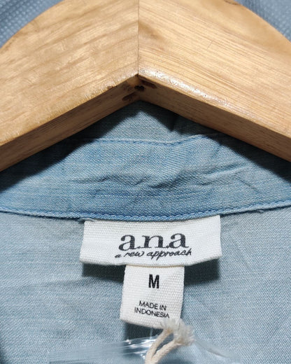 A New Approach Blue  For Women Top Shirt M