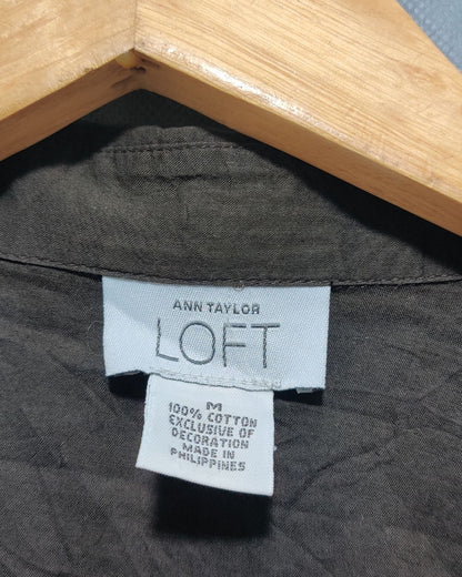 Loft Brown For Women  Top Shirt M