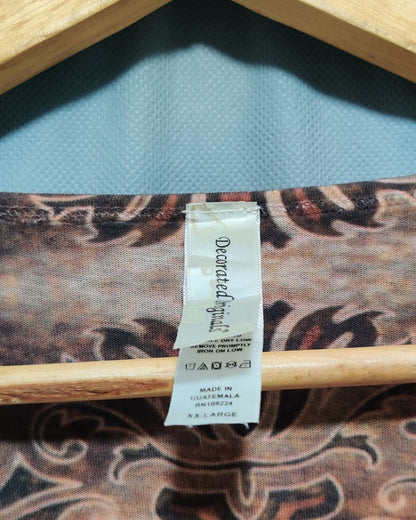 Decorated Originals Cream For Women Crop Top XL