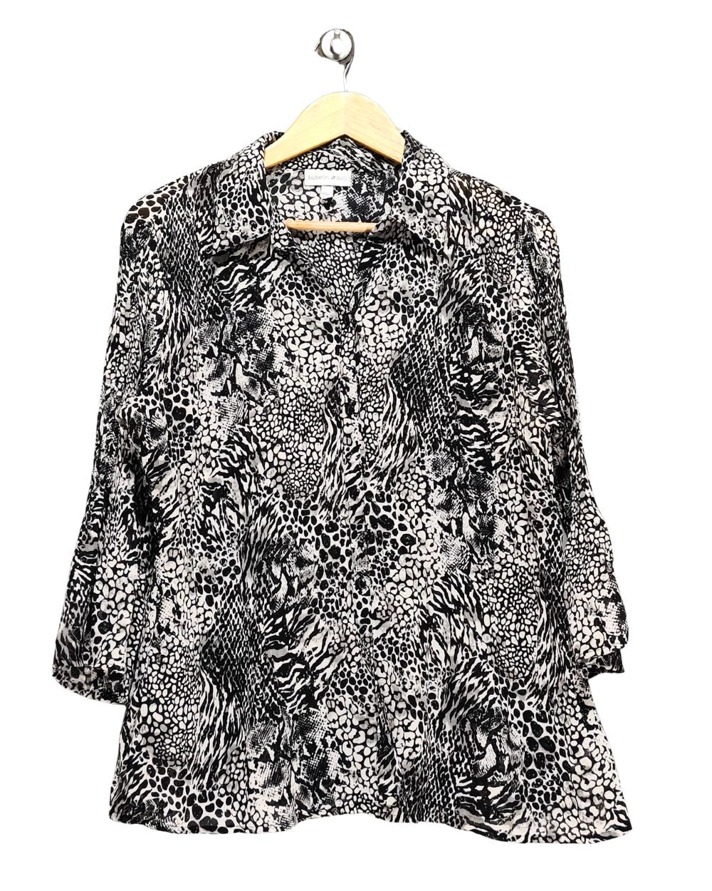 Fashion Bug Black For Women Top Shirt L