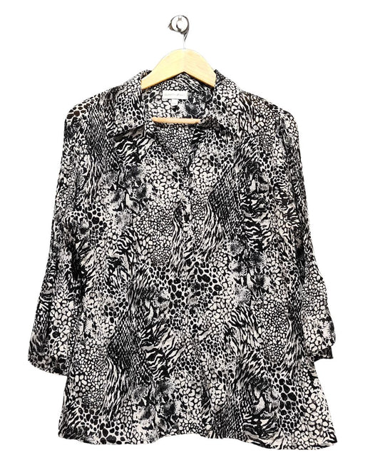 Fashion Bug Black For Women Top Shirt L