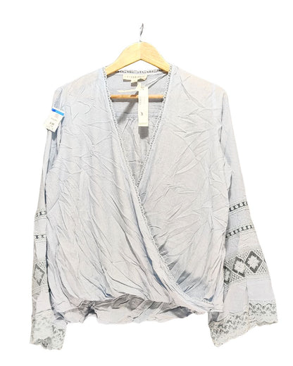 Love Stitch Blue For Women Crop Top M