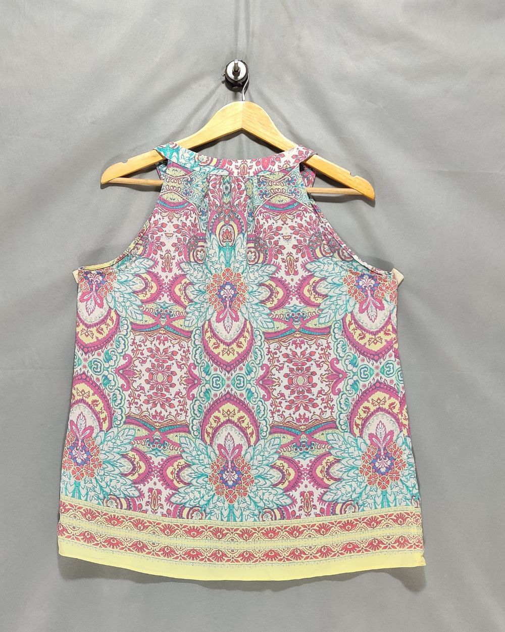 Rose Olive Multi For Women Crop Top L