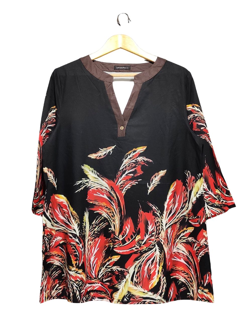 Just Fashion Now Black For Women Crop Top XL