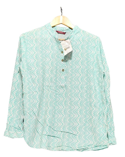 Lcwaikiki Blue  For Women Crop Top M