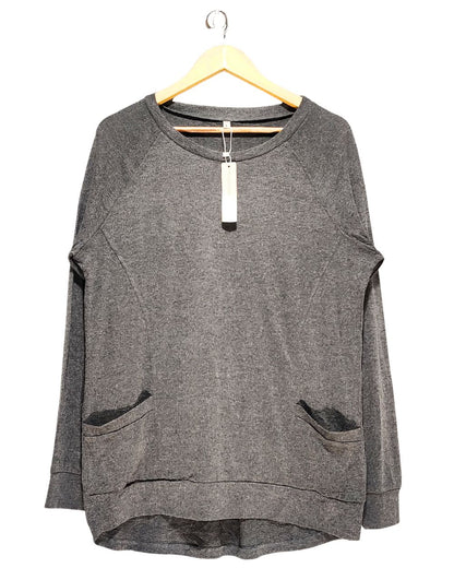 Misfay Gray For Women Crop Top L