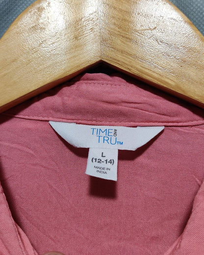 Time And Tru Pink For Women Dresses L