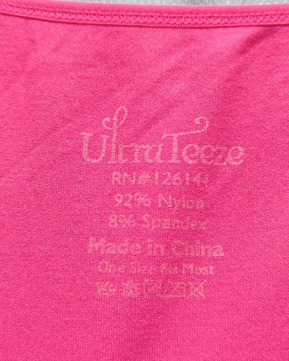Ultra Teeze Pink For Women Crop Top S