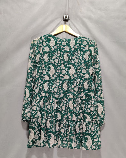 Melloday Green For Women Crop Top S