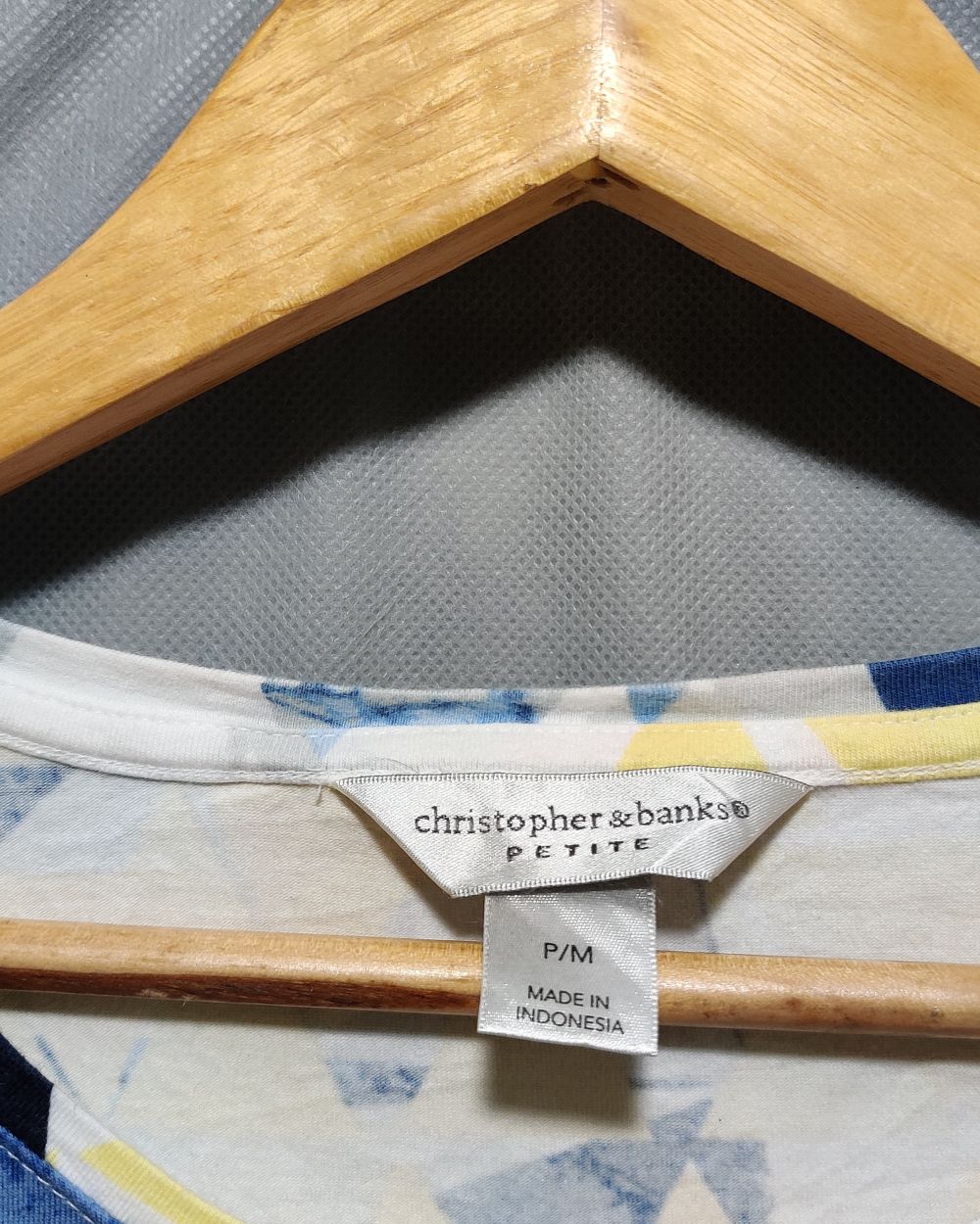 Christopher & Banks Blue For Women Crop Top M