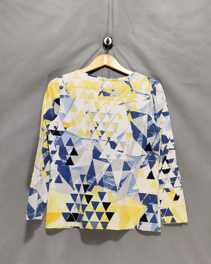 Christopher & Banks Blue For Women Crop Top M